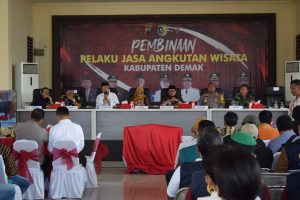 Foto: pembinaan pelaku jasa angkutan wisata Kabupaten Demak