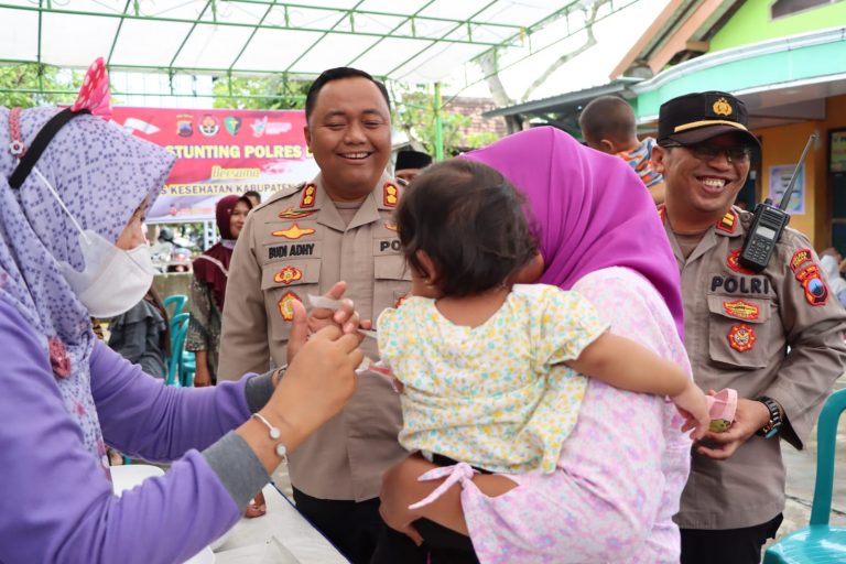 Kolaborasi Polres dan Dinkes Demak Dalam Pencegahan Stunting