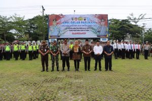 Foto: Apel kesiapan operasi keselamatan lalu lintas Candi 2023