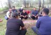 Sejumlah wartawan Pati ziarah ke makam para senior jurnalis yang telah meninggal dunia