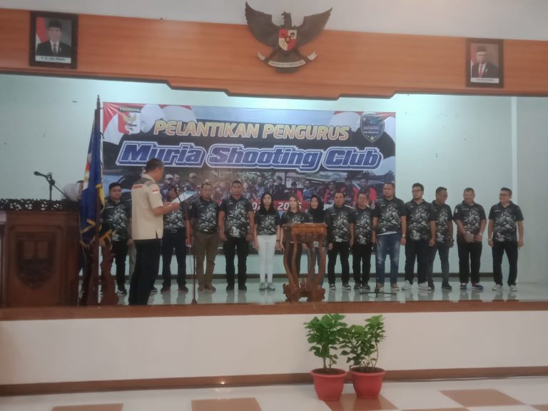 Pengkab Perbakin Kudus Lantik 50 Anggota Muria Shooting Club