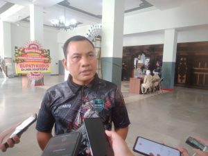 Ketua MSC Kudus yang baru saja dilantik di Aula DPRD Kabupaten Kudus Sadiyanto