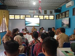 Foto: tampak jajaran Kominfo Magelang dan Kominfo Demak sedang berkumpul