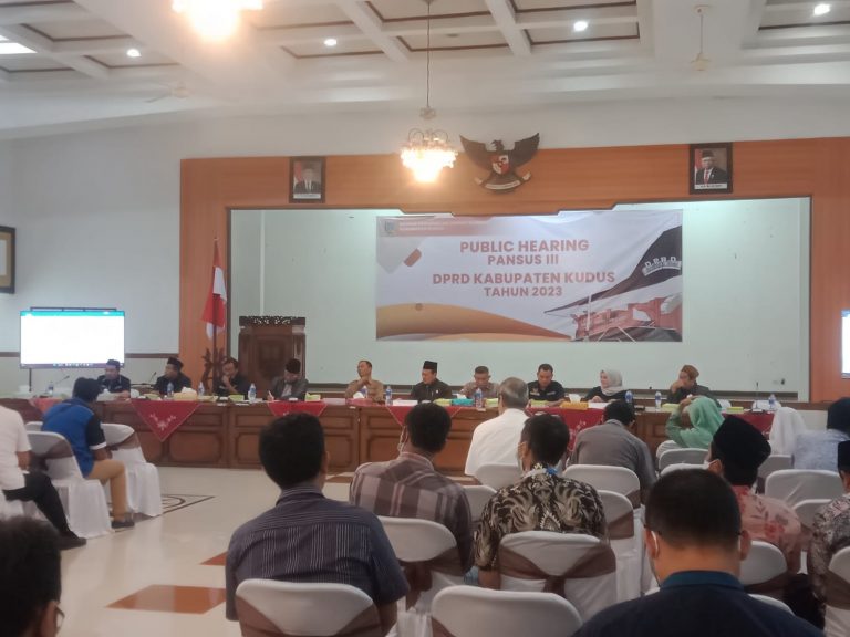 DPRD Kudus Segera Rancang Ranperda Sumber Daya Air