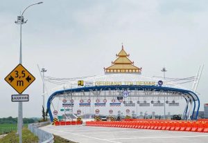 Foto: Gerbang tol Demak (istimewa)