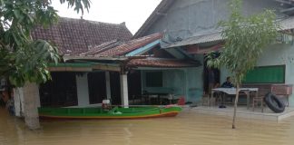 Ilustrasi banjir di Kabupaten Pati