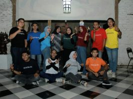 Foto: Para personel Berswara yang akan tampil di Surakarta