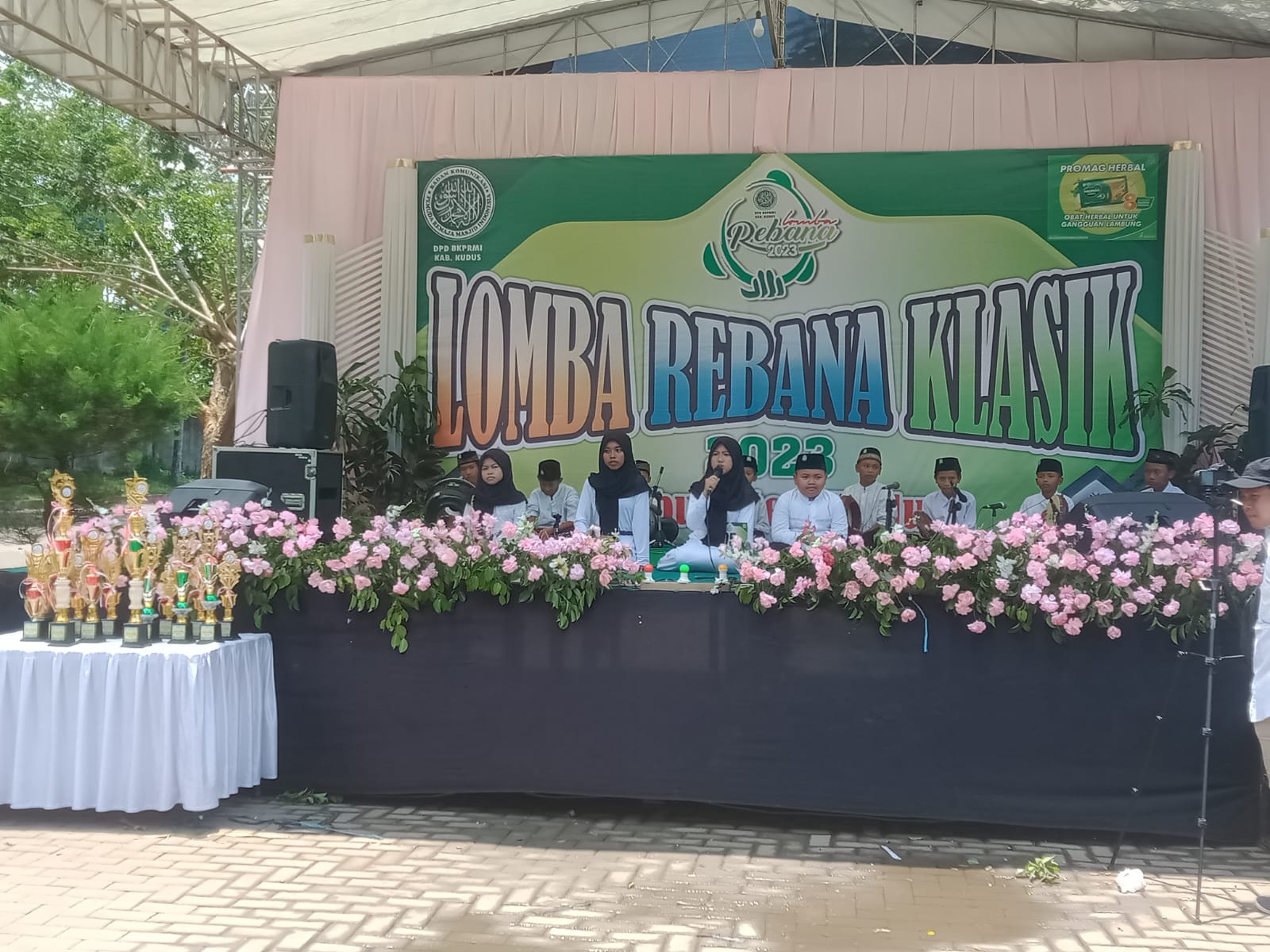 Foto: Lomba Rebana Klasik yang digelar Minggu (12/3/2023) bertempat di GOR Balai Jagong