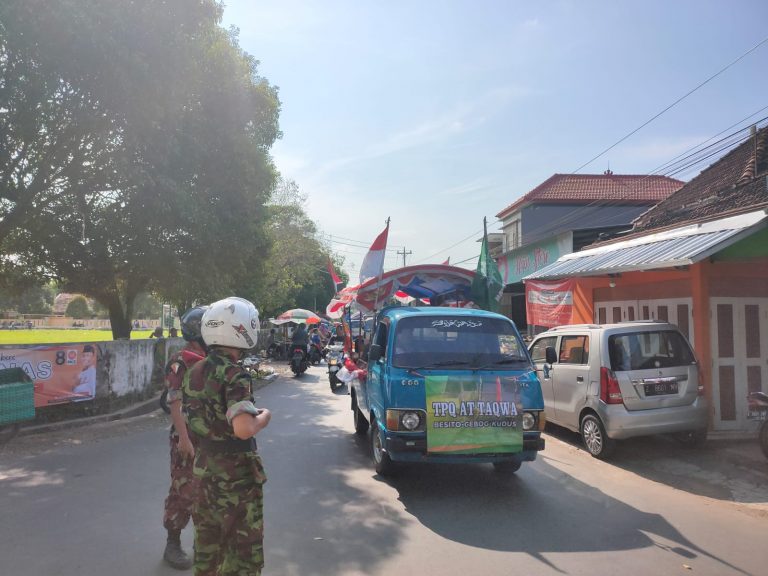 Ratusan Santri TPQ Muhammadiyah dan Aisyiyah Meriahkan Pawai Ta’aruf Menjelang Bulan Ramadhan di Kudus