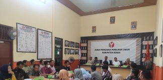 Foto: Rakor Bawaslu Demak bersama Panwascam