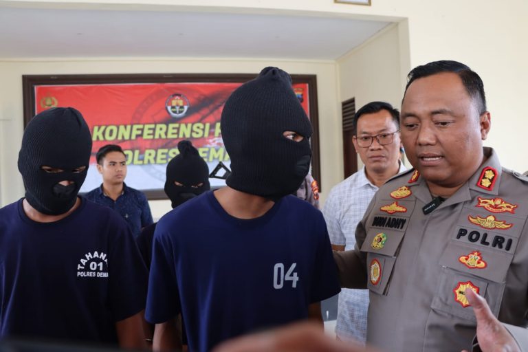 Satreskrim Polres Demak Berhasil Tangkap Pelaku Pembunuhan