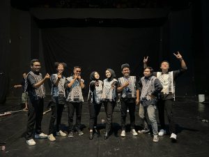 Foto: Penampilan Grup musik asal Kota Kretek, Berswara yang tampil di Taman Budaya Jawa Tengah Surakarta (istimewa)