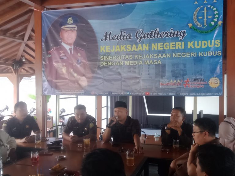 Kejaksaan Negeri Kudus Gelar Media Gathering Bersama Wartawan