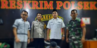 Foto: Kapolsek Kota Kudus yang berhasil mengamankan seorang pencopet di Even Dandangan