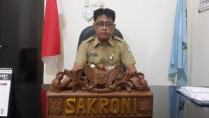 Foto: Kepala Desa Jepang Pakis Kecamatan Jati Sakroni saat ditemui di kantornya