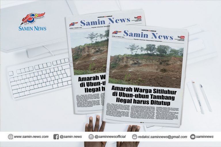 E-Koran Samin News Edisi 27 Maret 2023