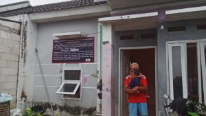 Foto: Penampakan salah satu rumah di Perumahan Graha Alka Kaliwungu Kudus