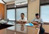 Foto: Ketua Komisi A DPRD Kudus Rinduwan tampak sedang berdiskusi dengan anggota lainnya
