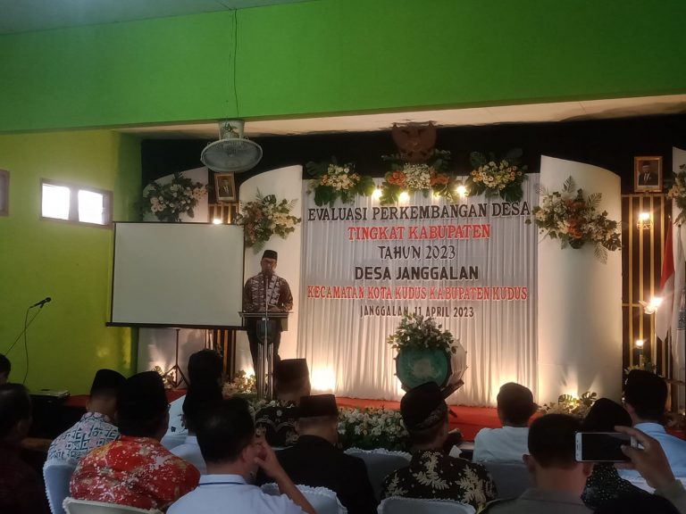 Bupati Kudus Harapkan Desa Janggalan Semangat Ikuti Lomba Desa