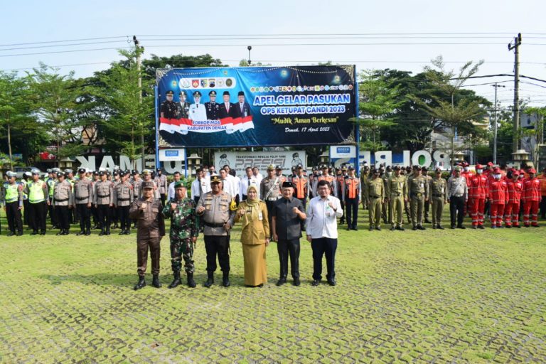 Polres Demak Siagakan 530 Personil Gabungan Untuk Amankan Lebaran