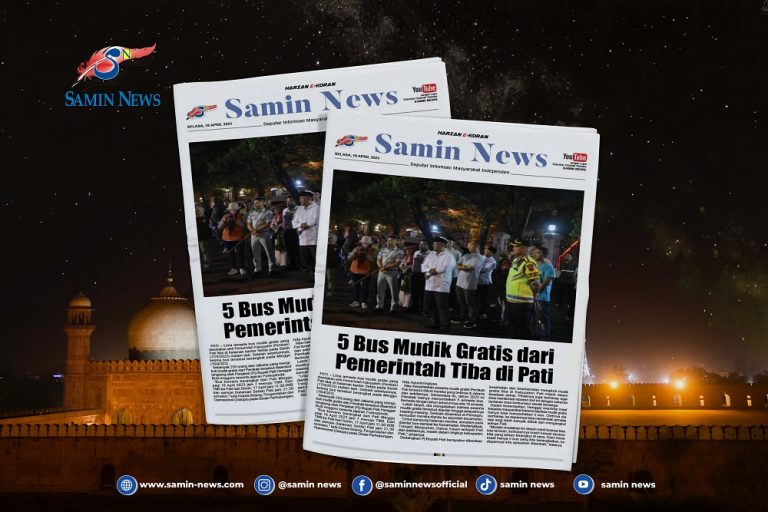 E-Koran Samin News Edisi 18 April 2023