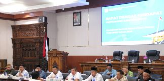 Foto: Rapat DPRD Kabupaten Kudus bersama dengan Organisasi Perangkat Daerah