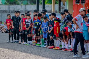 Foto: Tampak antusias anak-anak yang mengikuti seleksi di Akademi Sarana Talenta Indonesia (Asti) yang digelar di Tegal