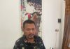 Foto: Sulistyo Utomo Ketua DPC Partai Gerindra Kudus saat ditemui disela kesibukannya