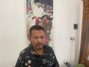 Foto: Sulistyo Utomo Ketua DPC Partai Gerindra Kudus saat ditemui disela kesibukannya