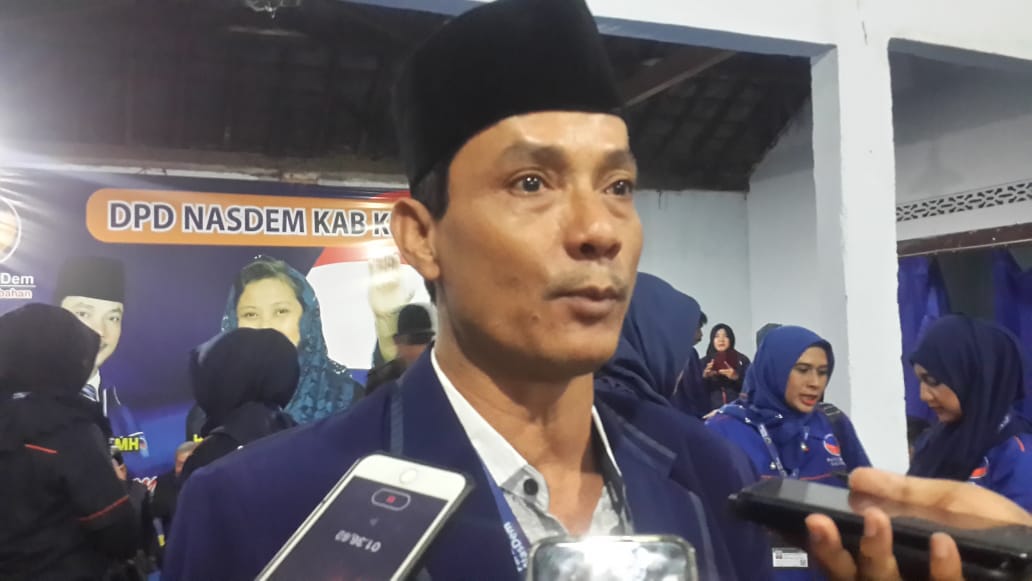 Foto: Ketua DPD Partai NasDem Kudus Superiyanto saat ditemui beberapa waktu yang lalu