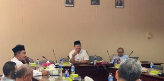 Foto: Rapat Pansus satu DPRD Kabupaten Kudus dalam membahas Ranperda Ibadah Haji