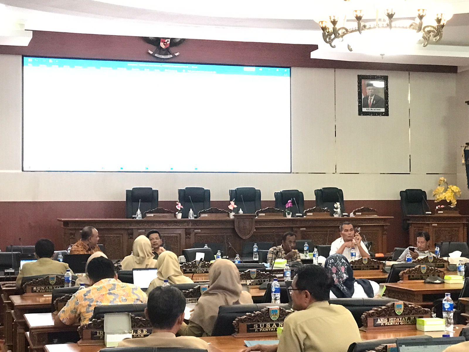 Foto: Tampak suasana Rapat Pansus II DPRD Kudus