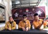 Foto: Partai Hanura Kudus saat sedang konferensi pers di Kantor KPU Kudus beberapa waktu yang lalu