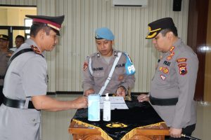 Foto: Sertijab di Kapolsek Kebonagung bertempat di Aula Utama Polres Demak (istimewa)