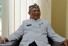 Foto: Kepala Desa Rahtawu H.R Didik Aryadi saat ditemui di sela kesibukannya
