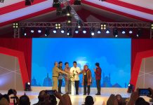 Foto: Pembukaan Lomba Kompetisi Siswa oleh Wakil Gubernur Jawa Tengah Taj Yasin Maimoen bersama jajaran terkait lainnya