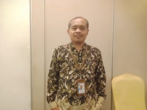 Foto: Ketua Tim Pelaksana Sensus Pertanian BPS Kabupaten Kudus Kusuma Agung saat ditemui di sela kesibukannya, Rabu (31/5/2023)