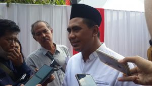 Foto: Wakil Gubernur Jawa Tengah Taj Yasin Maimoen saat ditemui di SMK Raden Umar Said Kabupaten Kudus