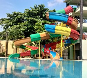 Foto: Kolam renang yang berada di Museum Kretek Kudus