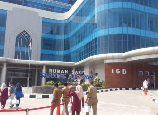 Foto: penampakan RS Sarkies Aisyah yang telah dibangun
