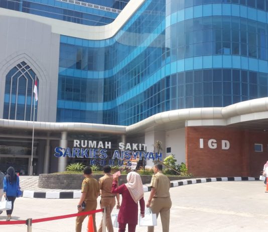 Foto: penampakan RS Sarkies Aisyah yang telah dibangun