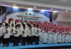 Foto: Puluhan anak saat mengikuti gelar wisuda Tahfidz di RS Sarkies Aisyah Kudus
