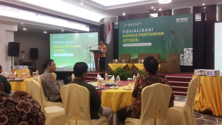 ST 2023 Digelar, Bupati Kudus Minta Petani Berikan Data yang Jujur