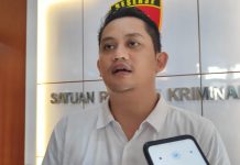 Kasatreskrim Polresta Pati, Kompol Onkoseno Gradiarso Sukahar saat memberikan keterangan kepada wartawan di Mapolresta Pati, Kamis (8/6/2023)