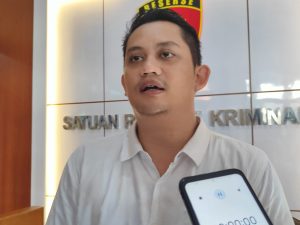 Kasatreskrim Polresta Pati, Kompol Onkoseno Gradiarso Sukahar saat memberikan keterangan kepada wartawan di Mapolresta Pati, Kamis (8/6/2023)