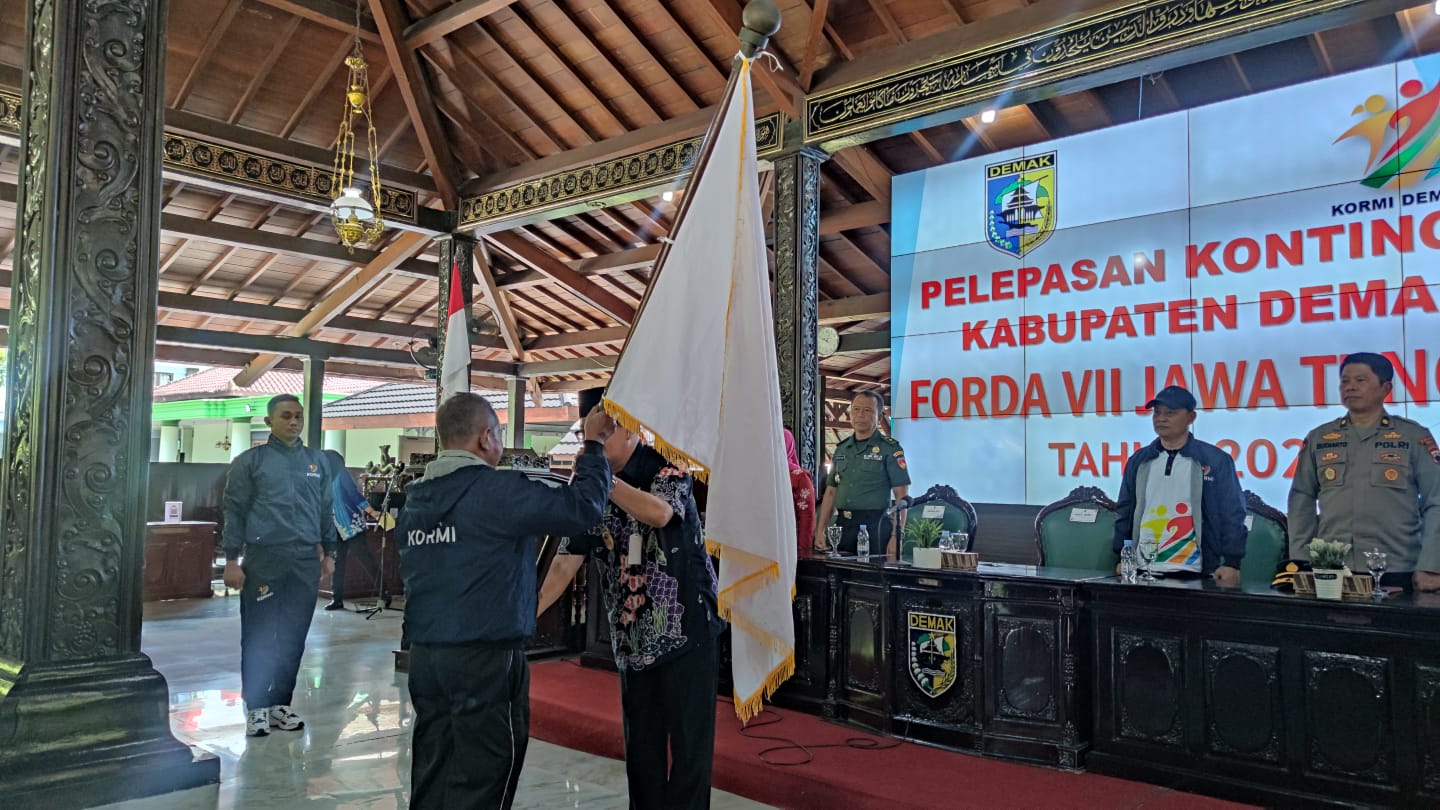 Foto: Pelepasan persiapan Atlet KORMI Demak hadapi FORDA VII Jateng