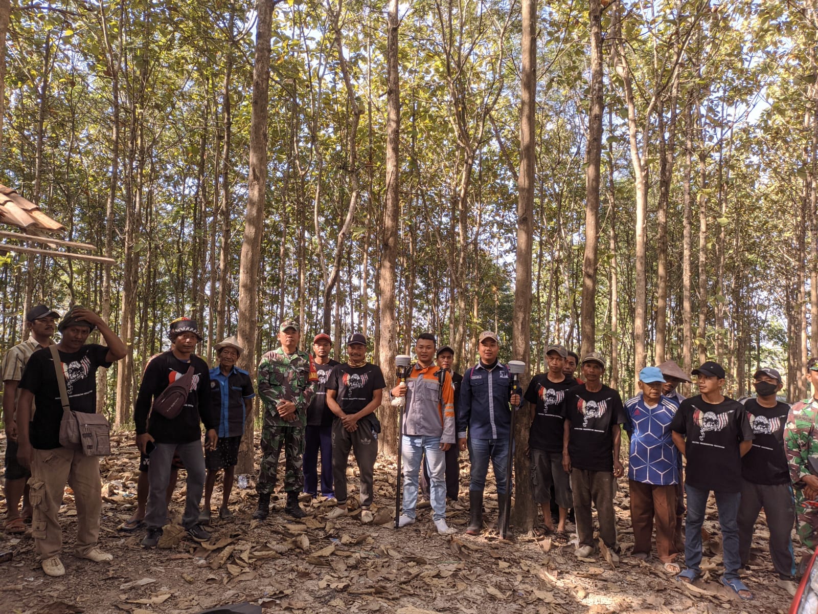 Identifikasi garapan KHDPK oleh Kelompok Tani Hutan (KTH) wilayah Jaken