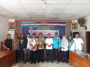 Foto bersama BBWS Pemali Juana di Sugiharjo Kecamatan/Kabupaten Pati, Kamis (15/6/2023)