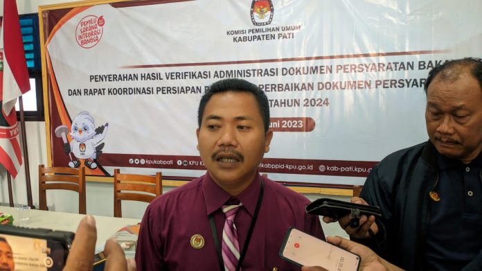 Plt Ketua KPU Kabupaten Pati Supriyanto