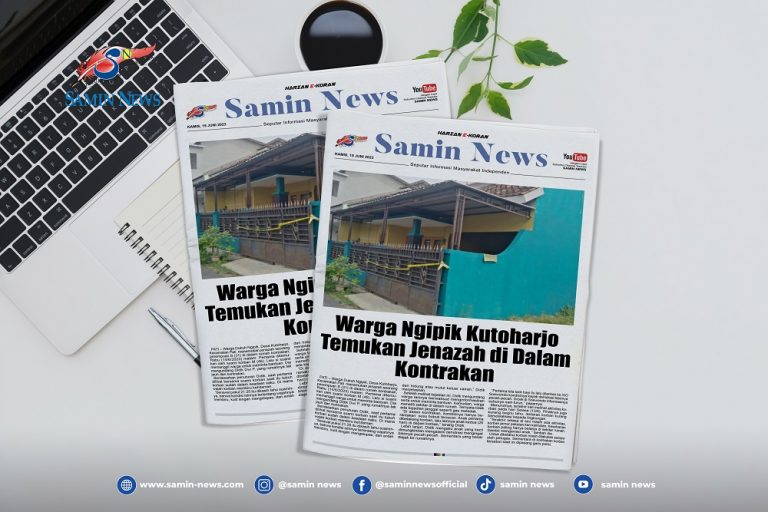 E-Koran Samin News Edisi 15 Juni 2023